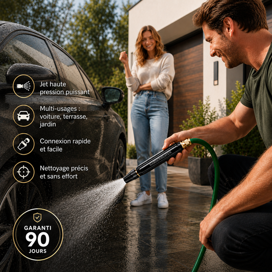 Pistolet de Lavage Haute Pression Multifonction