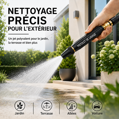 Pistolet de Lavage Haute Pression Multifonction