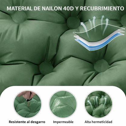 Colchón ultraligero y compacto