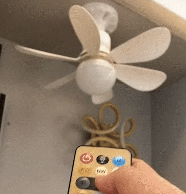 Ventilateur de plafond LED 2 en 1